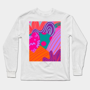 neon cactus Long Sleeve T-Shirt